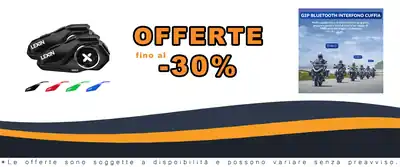 Interfono Moto Bluetooth LEXIN G2P Sistema Comunicazione Casco